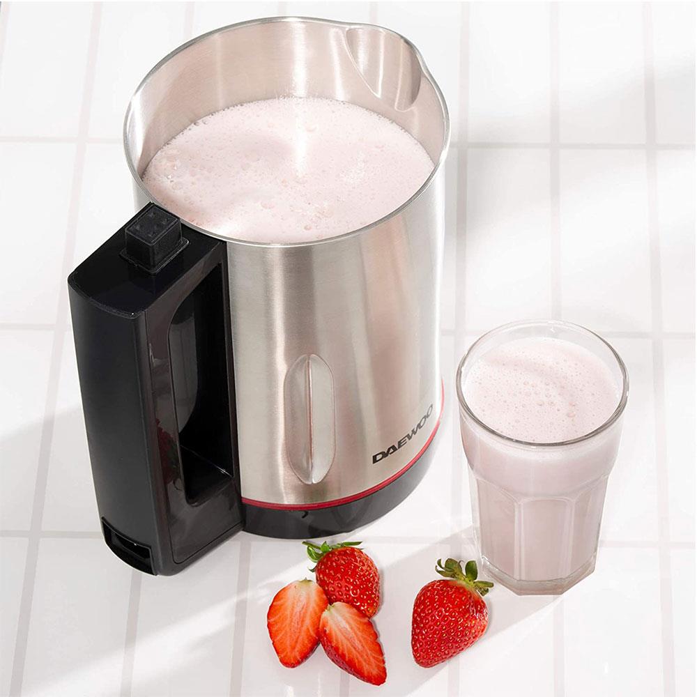 Daewoo Soup Maker For Smooth And Chunky Soup Stainless Steel 1000 W 1.6 Litre - Silver