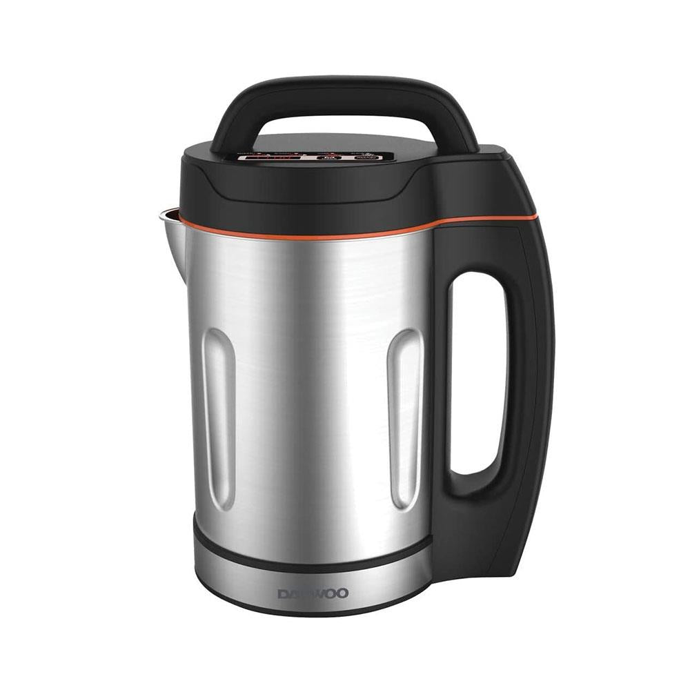 Daewoo Soup Maker For Smooth And Chunky Soup Stainless Steel 1000 W 1.6 Litre - Silver