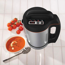 Daewoo Soup Maker For Smooth And Chunky Soup Stainless Steel 1000 W 1.6 Litre - Silver