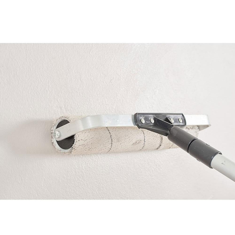 Coral Endurance Paint Roller Frame With Fixed Double Arm Design For Extension Poles 12 Inch - Black