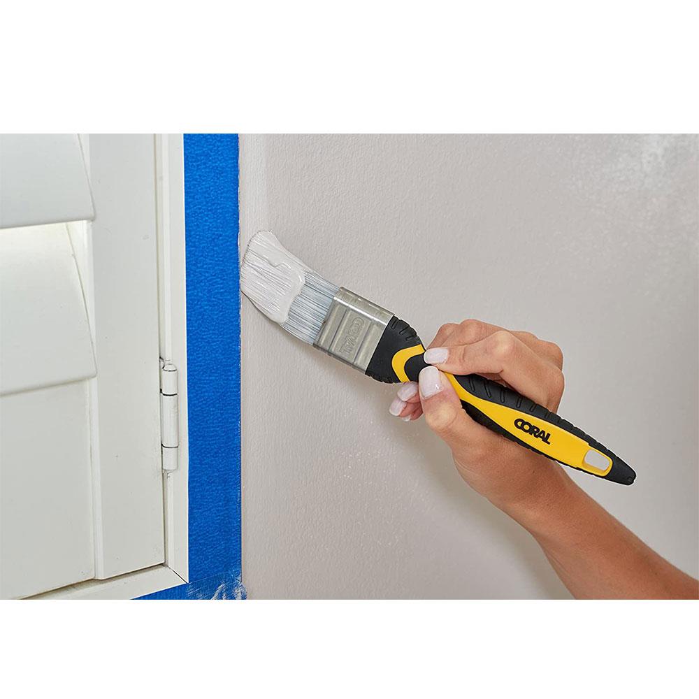 Coral Shurglide 1.5 Inch Paint Brush With No Loss of Bristle SRT Paintbrush Head