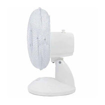 Igenix 9 Inch Desk Fan With 2 Speed Settings Portable Oscillating 30W - White