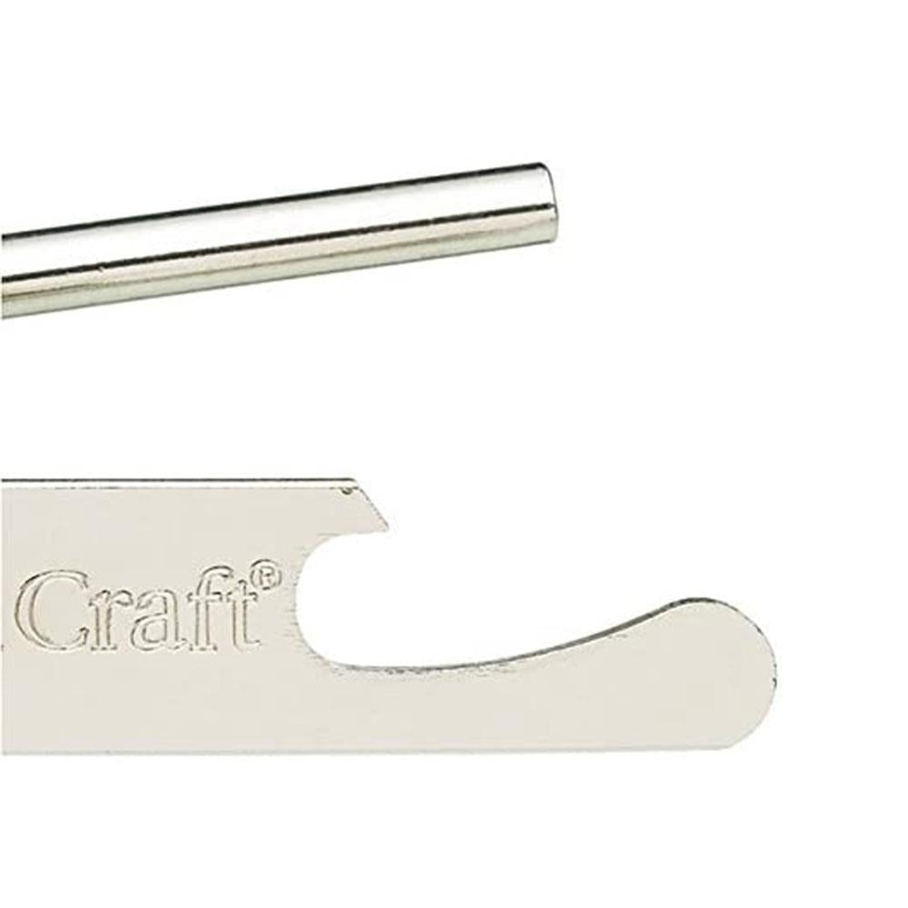 KitchenCraft Traditional Butterfly Wing Style Can Opener Metal 17.5cm - Silver