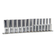 BlueSpot 3/8 Inch Metric Deep Socket Set 6-19mm - 13 Piece