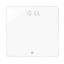 Weight Watchers Bathroom Weigh Scale LED Display Glass 182kg - Super White