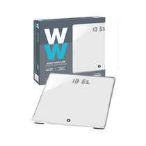 Weight Watchers Bathroom Weigh Scale LED Display Glass 182kg - Super White