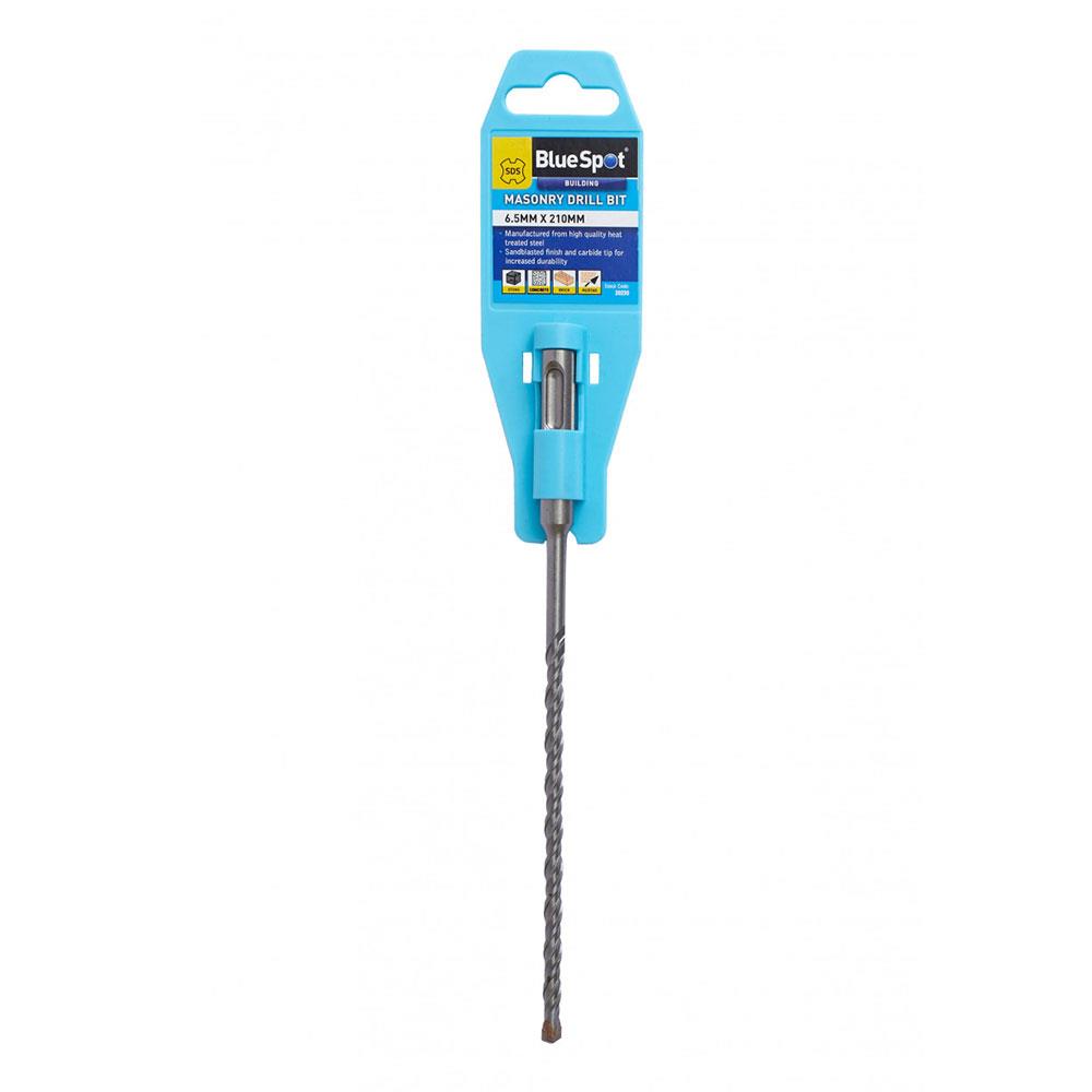 BlueSpot SDS Masonry Drill Bit (6.5mm x 210mm) - Silver Main image