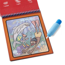 Melissa & Doug Water WOW! Adventure On The Go Travel Activity Water Reveal Pad - Multicolour