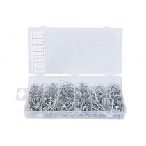 BlueSpot Assorted Blind Rivet Set 2.4mm 3.2mm 4.0mm 4.8mm - 320 Piece