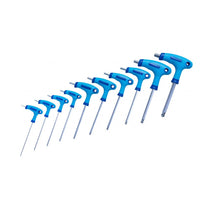 BlueSpot Metric T Handle Ball End Hex Key Set 2-10mm - 10 Piece