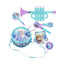 Lexibook Disney Frozen II Musical Instruments 7 Piece Set - Blue/White