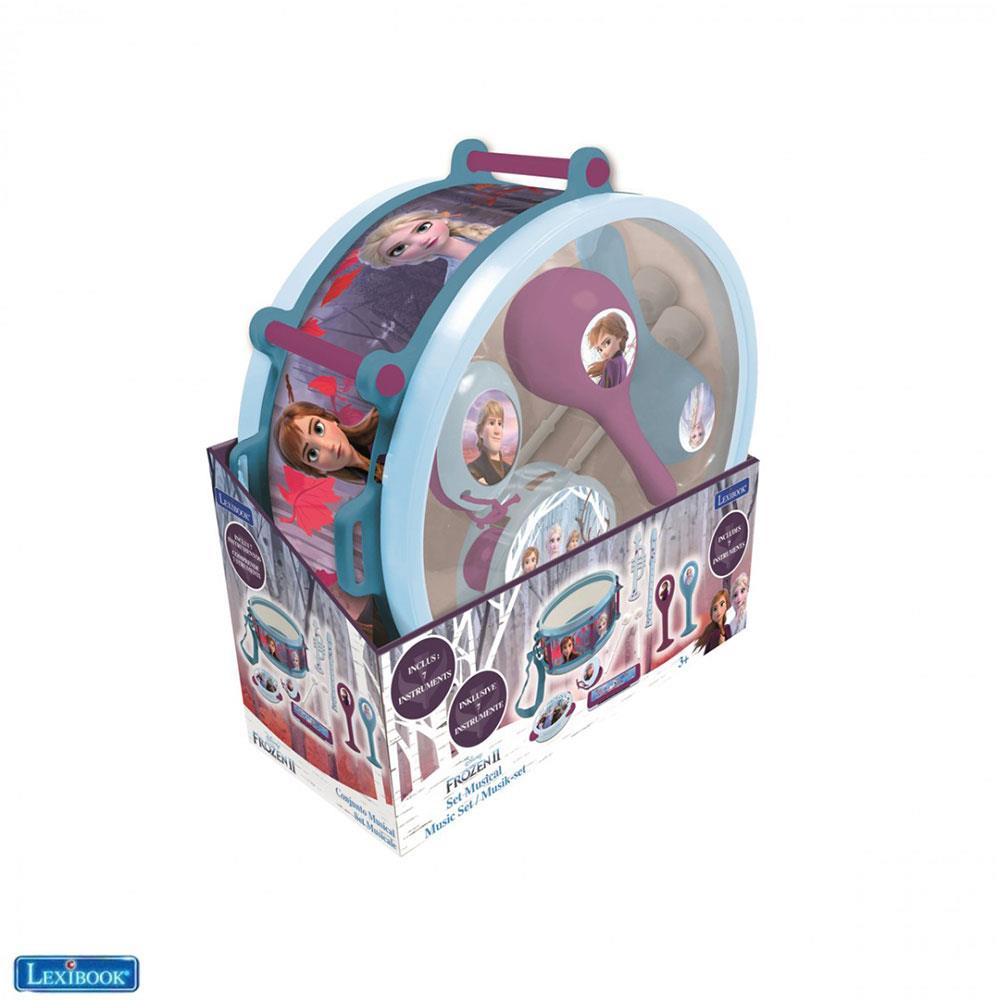 Lexibook Disney Frozen II Musical Instruments 7 Piece Set - Blue/White