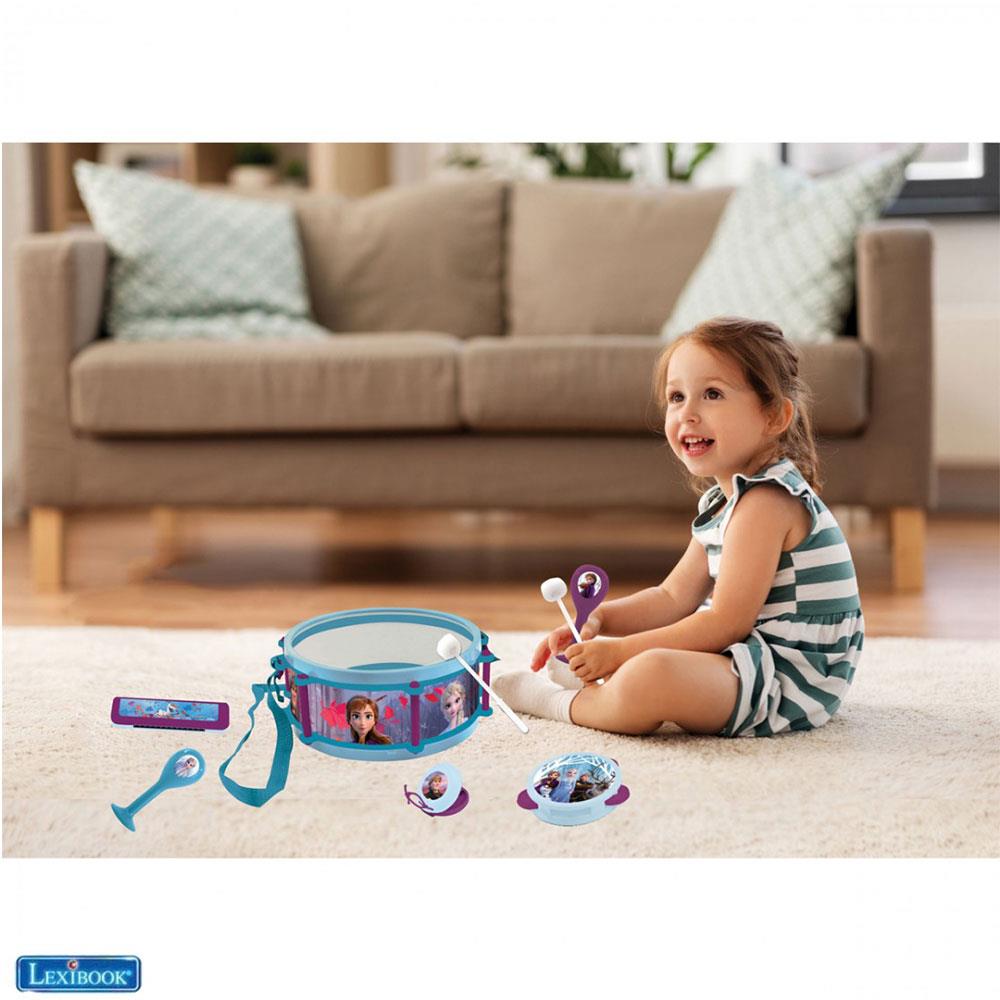 Lexibook Disney Frozen II Musical Instruments 7 Piece Set - Blue/White