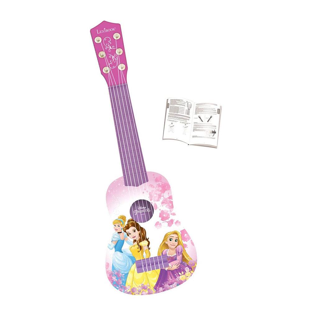 Lexibook Disney Princess Rapunzel My First Guitar 6 Nylon Strings 53cm - Pink/Purple Secondary image