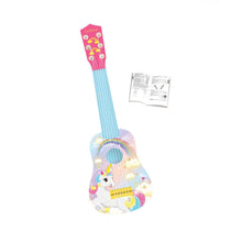 Lexibook Unicorn My First Guitar 6 Nylon Strings 53cm - Pink/Blue