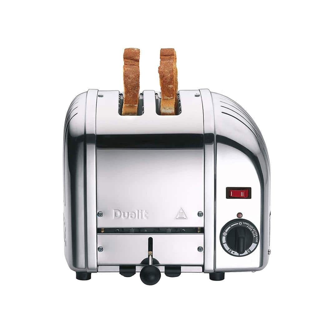 Dualit Classic Vario 2 Slice Toaster Polished Stainless Steel 1200W - Silver