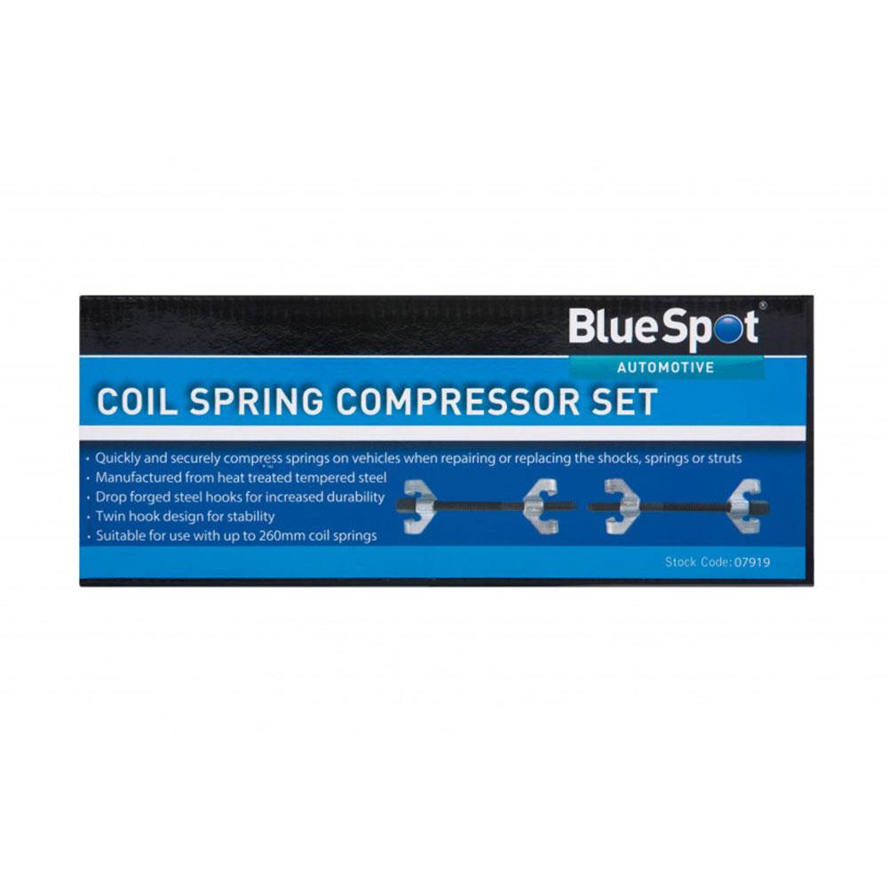BlueSpot Coil Spring Compressor Set - Silver Secondary image