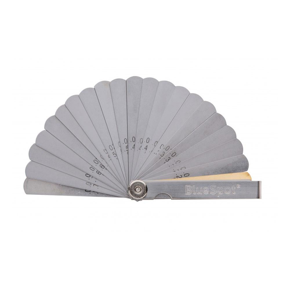 BlueSpot Blade Feeler Gauge Set of 32 Piece Carbon Steel - Silver Secondary image