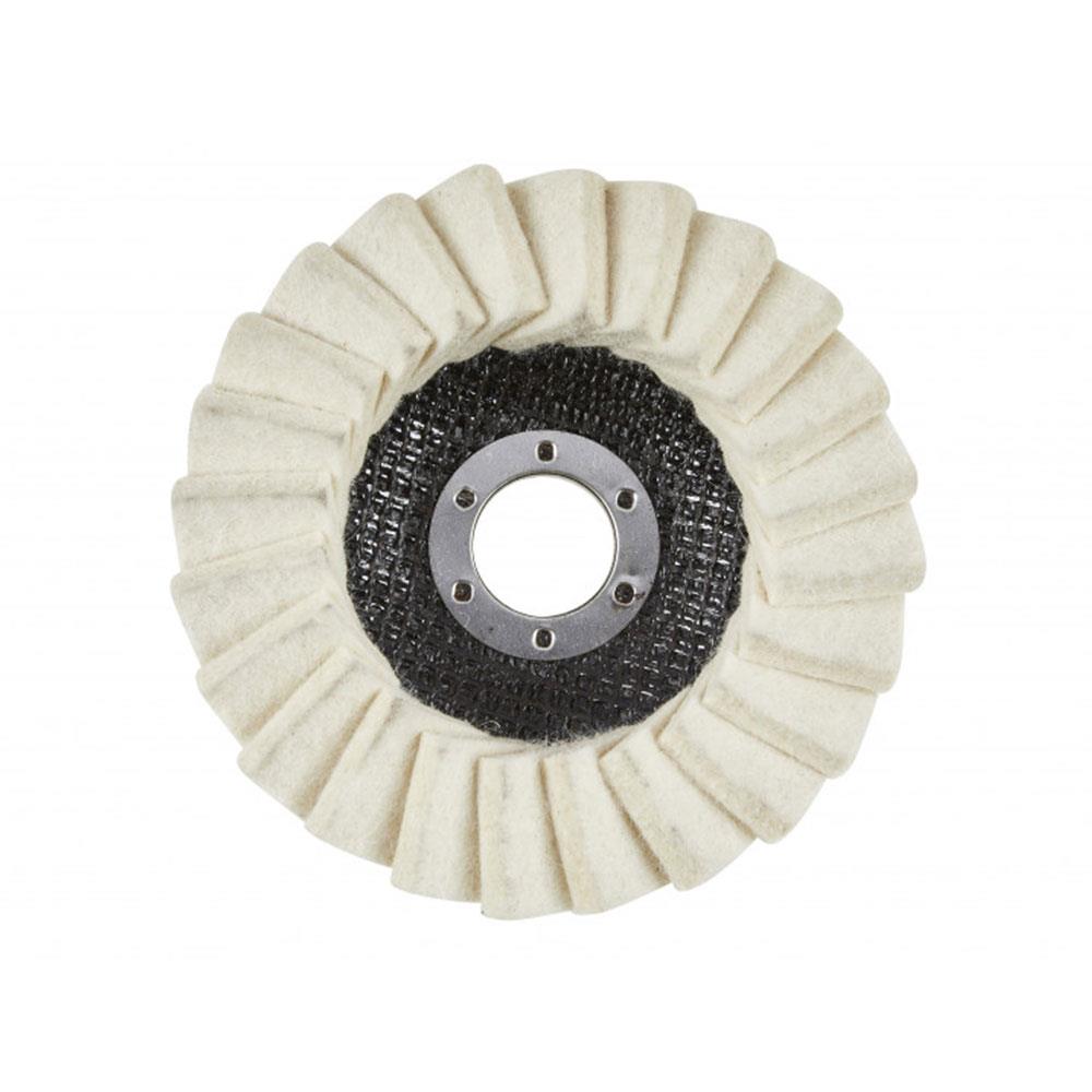 BlueSpot Felt Flap Wheel 115mm For Powered Or Air Angle Grinder Secondary image