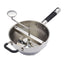 KitchenCraft MasterClass Rotary Food Mill Puree Maker Heavy-Duty Stainless Steel - Silver