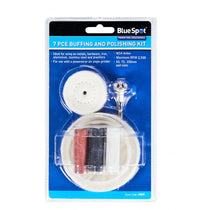 BlueSpot Buffing And Polishing Kit 50mm 75mm 100mm Pad - 7 Piece