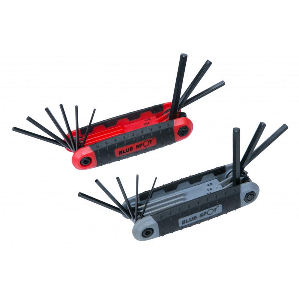 BlueSpot Metric And Imperial Hex Key 5/64 Inch-1/4 Inch 17 Piece Set Secondary image