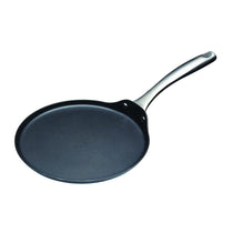 KitchenCraft MasterClass Induction Ready Crepe Pan 24cm Non-Stick Carbon Steel - Black