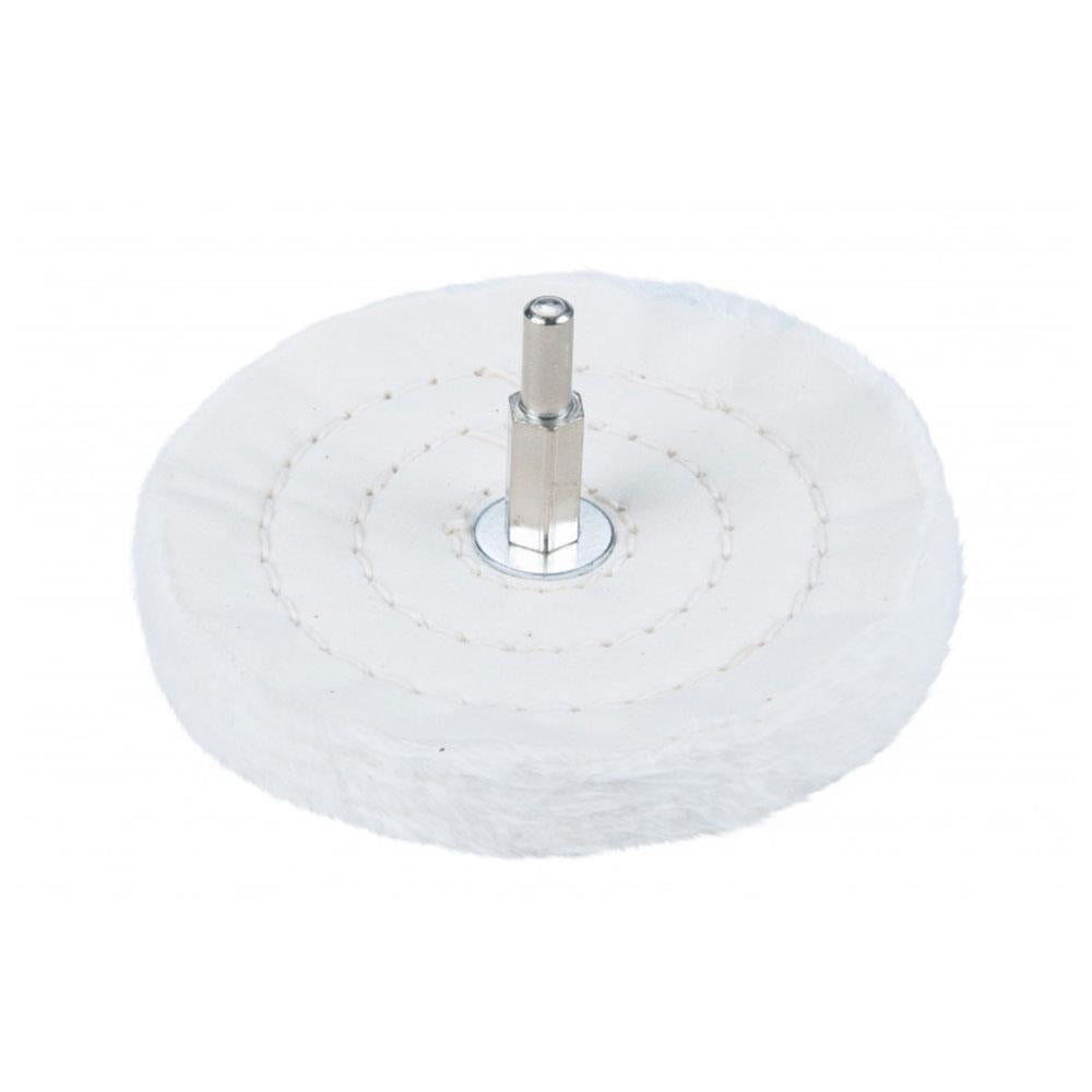 BlueSpot 100mm Polishing Mop Wheel With 6.35mm Shank Secondary image