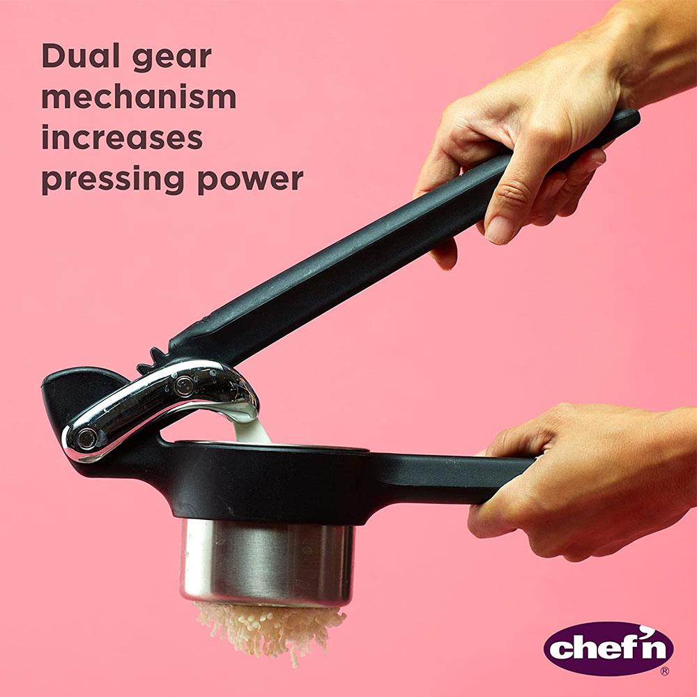 KitchenCraft Chef'n Fresh Force Potato Ricer Stainless Steel - Black