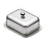 KitchenCraft MasterClass Deep Double Walled Insulated Covered Butter Dish - Silver