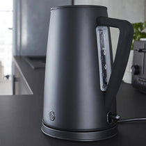 Swan Stealth Kettle Stainless Steel 3000 W 1.7 Litre - Matte Black