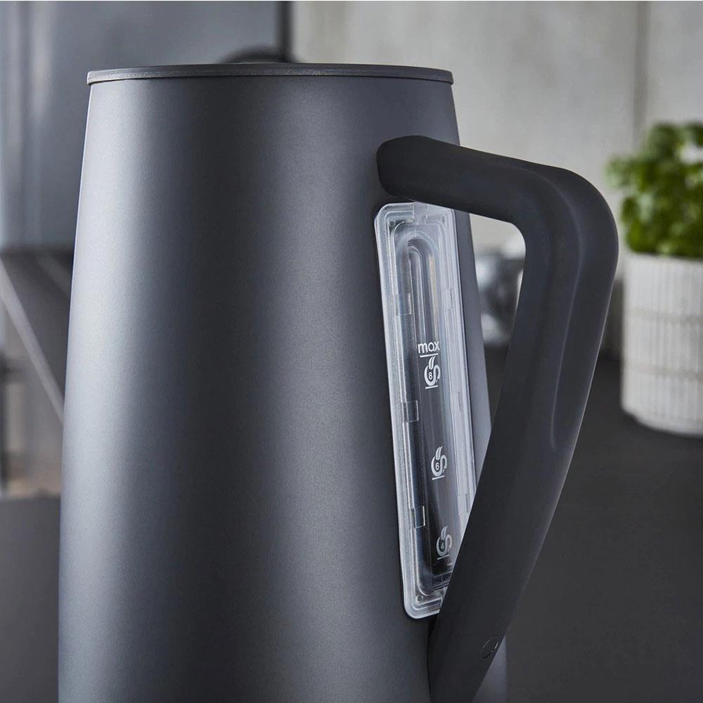 Swan Stealth Kettle Stainless Steel 3000 W 1.7 Litre - Matte Black
