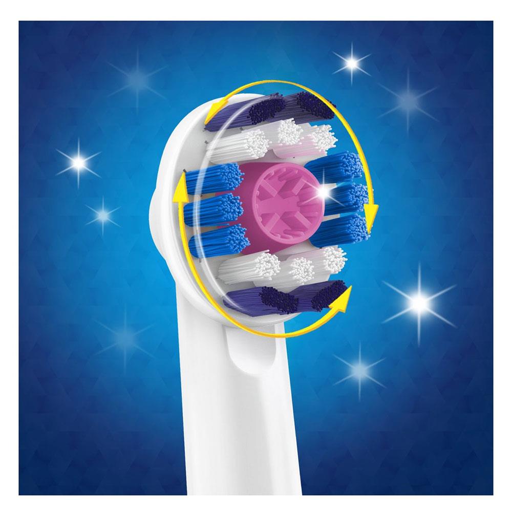 Oral B Pro 2 3D White Electric Rechargeable Toothbrush - Pink