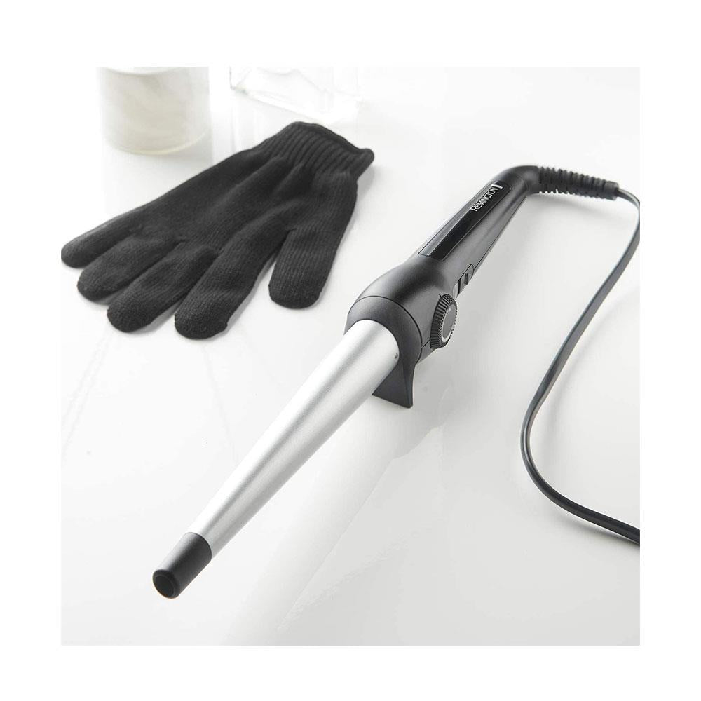 Remington Curl Create Ceramic Hair Curling Wand - Black