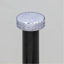 Swan Retro Kitchen Roll Holder with Steel Weighted Base Metal - Black