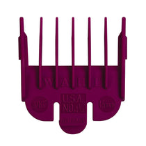 Wahl Clipper Attachment Comb Colour Coded Plastic No.1 1/2 4.5mm (3/16 Inch) - Plum