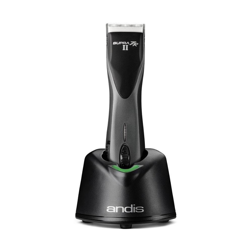 Andis Supra ZR II Cordless Detachable Blade Clipper Lithium-ion Battery - Black
