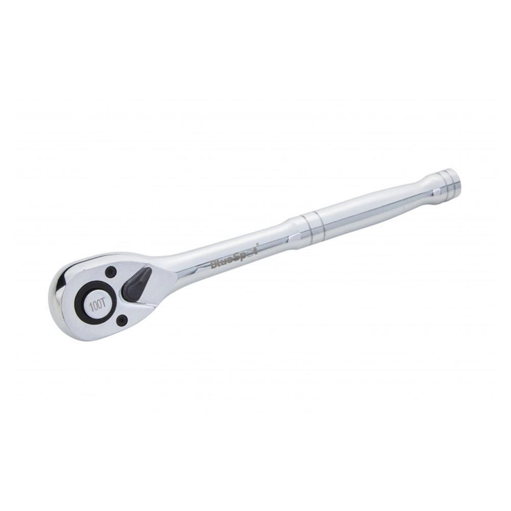 BlueSpot 1/2 Inch Ratchet 100 Teeth Fixed Square Chrome Vanadium Steel Polished Secondary image