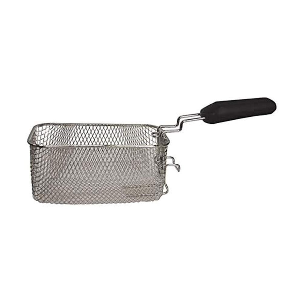 Igenix Deep Fat Dryer With Basket Non Stick Inner Bowl Brushed Stainless Steel 1500 W 1.5 Litre - Silver