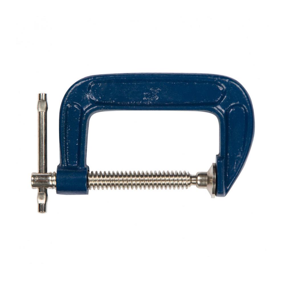 BlueSpot Fine Thread G-Clamp 75mm 3 Inch  Cast Iron - Blue Secondary image