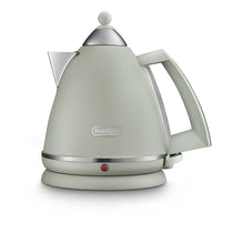 Delonghi Argento Flora Electric Jug Kettle Stainless Steel 3000 W 1.7 Litre - Green