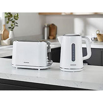 Kenwood Abbey Collection Lux 2 Slice Toaster With Reheat Defrost Cancel Functions 800 W - Pure White