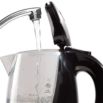 Daewoo Colour Changing Jug Kettle Stainless Steel 3000 W 1.7 Litre - Black
