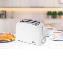 Fine Element 2 Slice Toaster With Variable Browning Control Plastic 750 W - White SDA1008