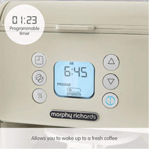 Morphy Richards Verve Pour Over Filter Coffee Machine 900 W 1.8 Litre - Cream