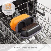 Morphy Richards MICO Multi Cooker Microwavable Cookware Silicone And Coated Metal - Orange
