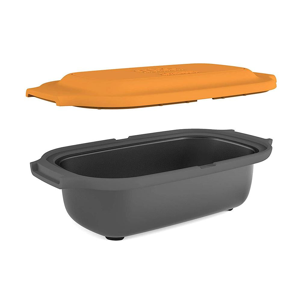 Morphy Richards MICO Multi Cooker Microwavable Cookware Silicone And Coated Metal - Orange