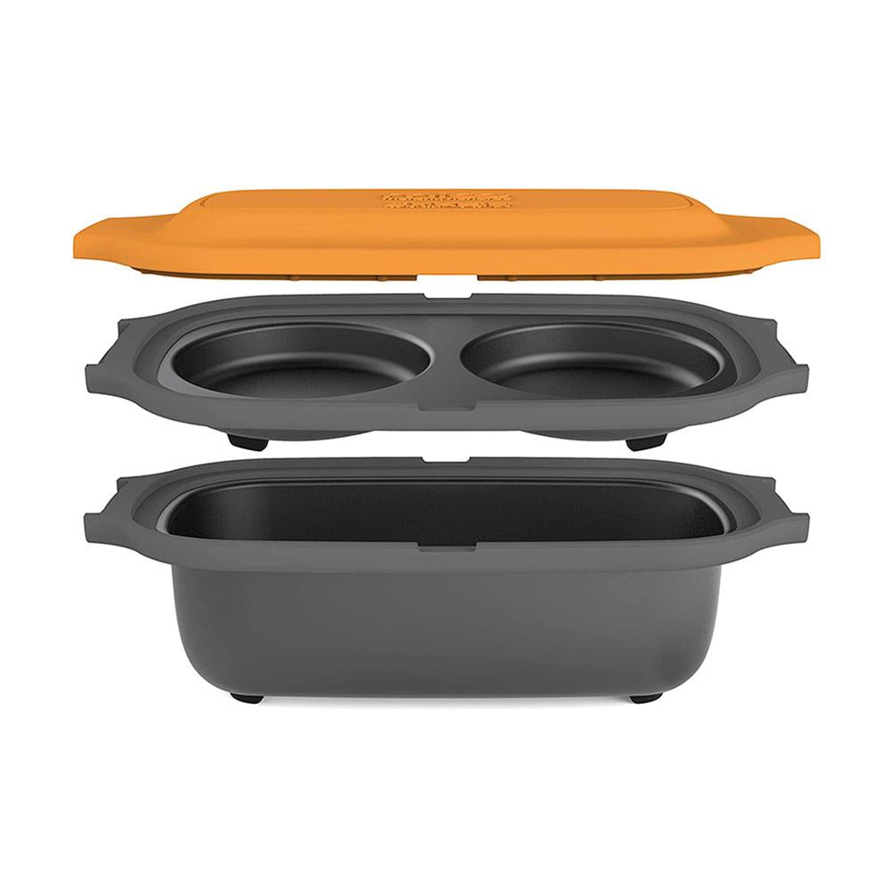 Morphy Richards MICO Multi Cooker Microwavable Cookware Silicone And Coated Metal - Orange