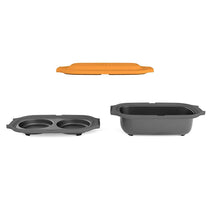 Morphy Richards MICO Multi Cooker Microwavable Cookware Silicone And Coated Metal - Orange