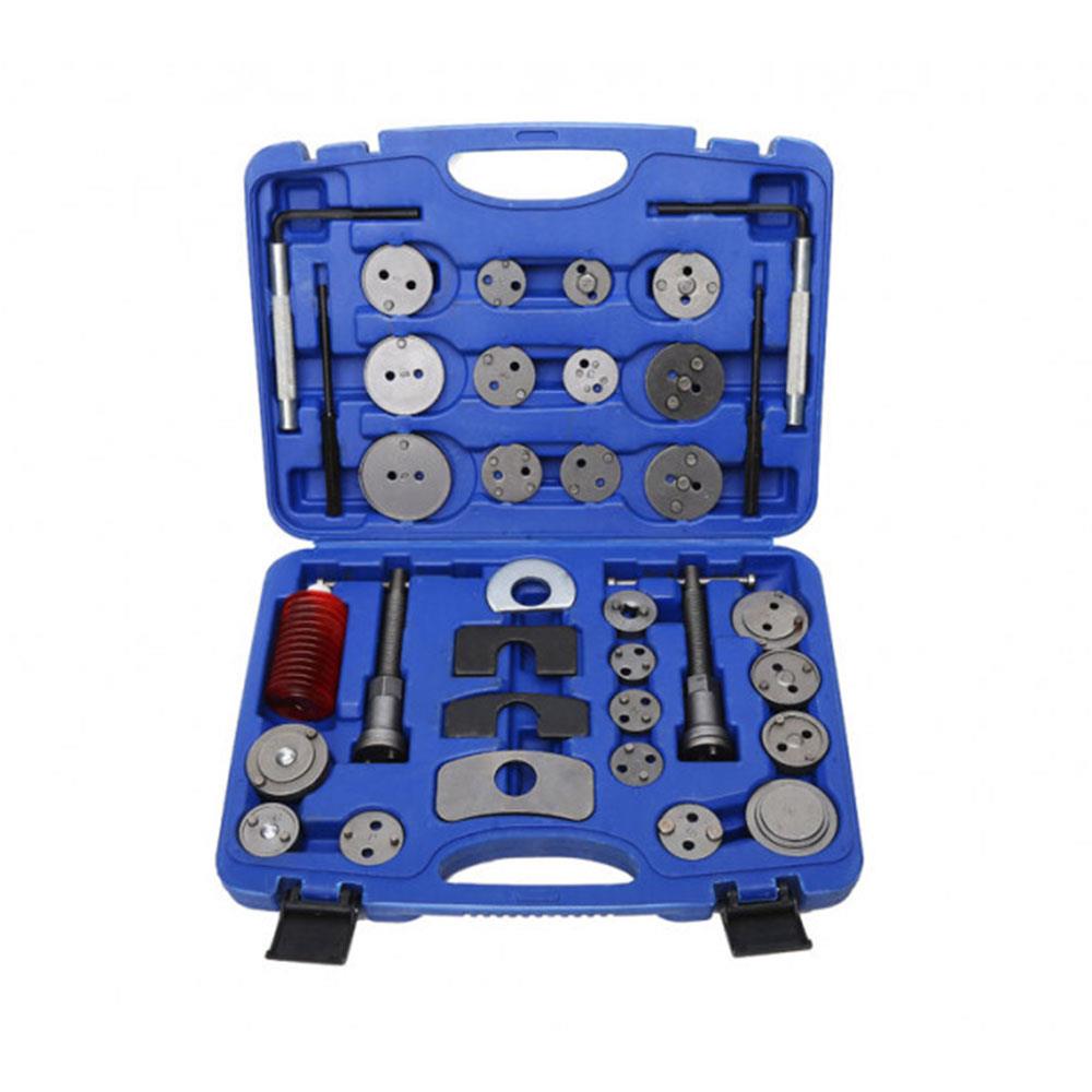 BlueSpot Brake Caliper Kit Piston Wind Back Tool Left Right Thread Service - 35 Piece